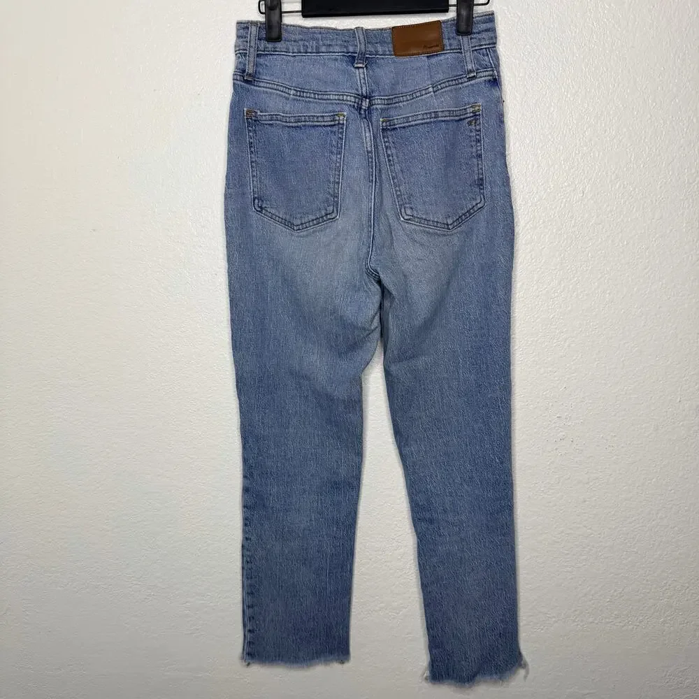 Madewell Womens Jeans Size 27 The Perfect Vintage Jean Light Wash Denim - Picture 2 of 14
